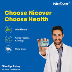 Nicover® Nicotine Gum — Sugar-Free Mint (2mg)