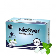 Nicover® Nicotine Gum — Sugar-Free Mint (2mg)